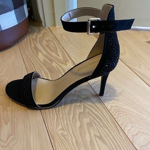 Marc fisher black rhinestone betye heels